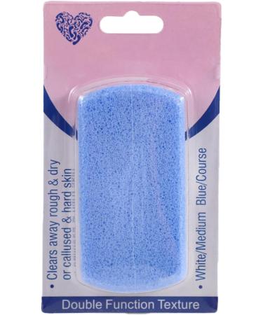 Xvilmaun Foot Pumice Stone | Double-Sided Pumice Stone for Removing Calluses on The Feet Foot Pumice Stone Care Foot Stone for Heels Elbows Hands Blue - Buy Online on GoSupps.com