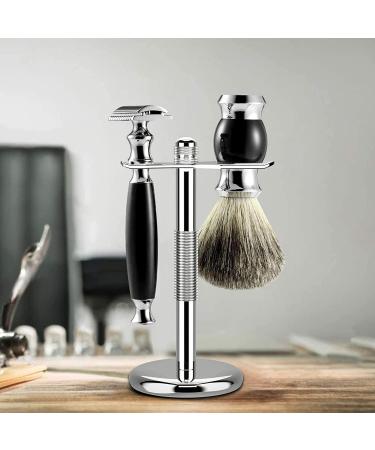 Favali Premium Stainless Steel Shaving Stand - High-Quality Accessories for Bathroom | Non-Slip Ideal for Shaving Planes & Brushes | Perfect Gift Idea - Buy Online on GoSupps.com