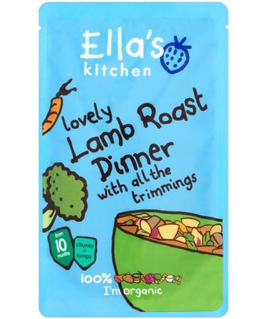 Ella's Kitchen Lamb Roast 190g - Delicious Baby Food - Buy Online on GoSupps.com