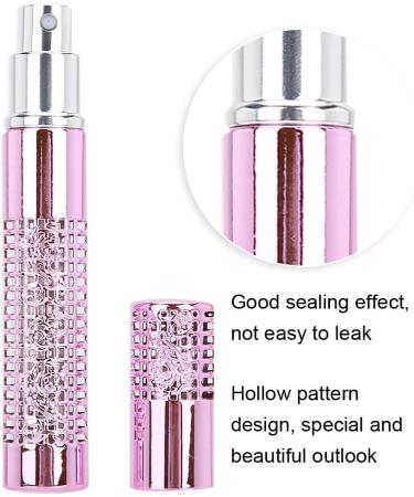 Verdant Touch Empty Perfume Bottle 5ml Empty Perfume Spray Bottle Refillable Essential Oil Travel Portable Atomizer Pink - Buy Online on GoSupps.com