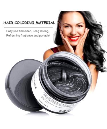 Temporary Hair Wax Color - Ochilima Black Styling Cream for Men & Women | 120g Washable Natural Hair Dye - Buy Online on GoSupps.com