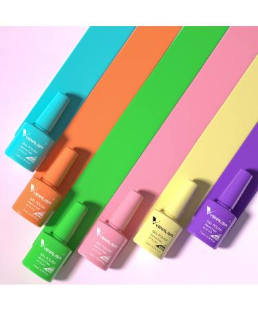 Venalisa VIP4 HEMA-Free Gel Nail Polish Set - 60 Colors, 7.5ml - Summer Gel Polish Kit with Color Card, Glossy & Matte Top Coat - Base Coat - Ideal Gifts for Women and Nail Salons - Buy Online on GoSupps.com