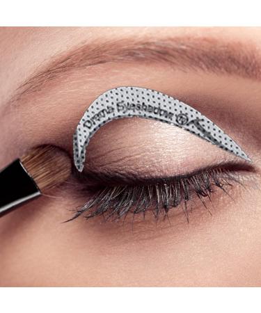 Premium 12 Style Eye Make-Up Template Stickers | Professional Eyeshadow & Eyeliner Tools | International Shipping Available - Buy Online on GoSupps.com