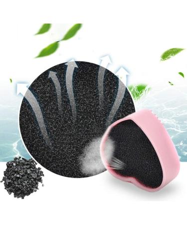 Glamza Durable Makeup Brush Cleaner Cosmetic Cleaning Silicone Egg Heart Glove Tool UK - Buy Online on GoSupps.com