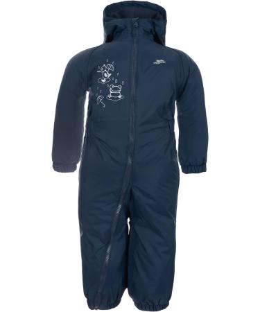 Trespass Kids' Waterproof Outdoor Rain Suit 3-4 Years Navy - Drip Drop Design - Buy Online on GoSupps.com