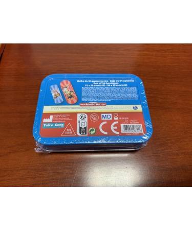Paw Patrol Children's Plaster Set - 6 Pieces in Metal Storage Box | Fun & Beautiful Design Perfect for Backpacks & Handbags - Buy Online on GoSupps.com