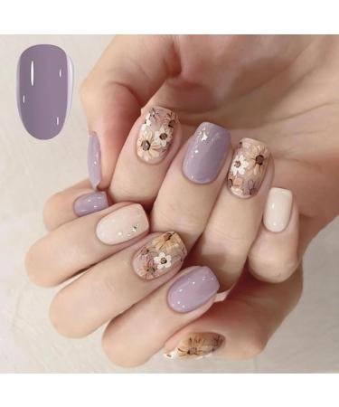 2-in-1 Nail Polish Set Gray Pink & Purple Quick Dry Nail Polish Long Lasting Nail Varnishes No Need Cure Classic Natural Chip-resistant Nail Polish DIY Nail Art Manicure Gift for Girls & Women - Buy Online on GoSupps.com