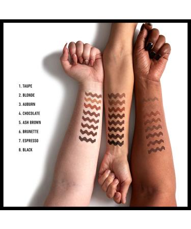 NYX Micro Brow Pencil Doppelpack - Vegan Ash Brown Double-Sided with Lifting Pencil & Brush | International Shipping Available - Buy Online on GoSupps.com