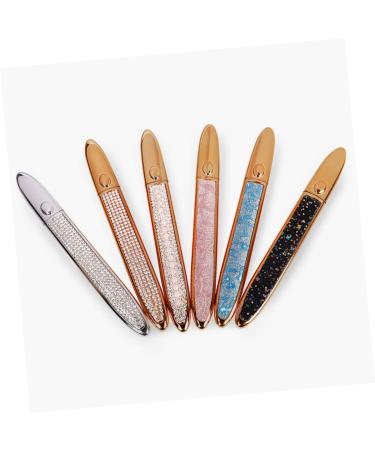 PLAFOPE 4 Pcs Diamond Eyeliner Cosmetic Pens Gold Eyeliner Professional Eyeliner Pen Rose Gold Plated Black - Buy Online on GoSupps.com