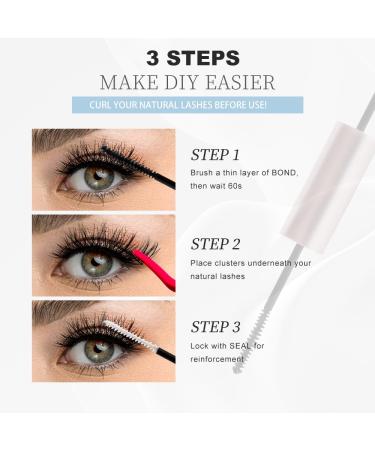 Buy Lash Bond and Seal Waterproof Glue for DIY Lash Extensions | 10ml Adhesive for Clusters & Individuals - Buy Online on GoSupps.com