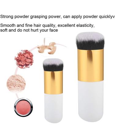 ANKROYU Round Head Foundation Brush Professional Foundation Brush Round Head BB Cream Makeup Brush Round Head Powder Brush Makeup Tools for Mixing Liquid Cosmetics - Buy Online on GoSupps.com