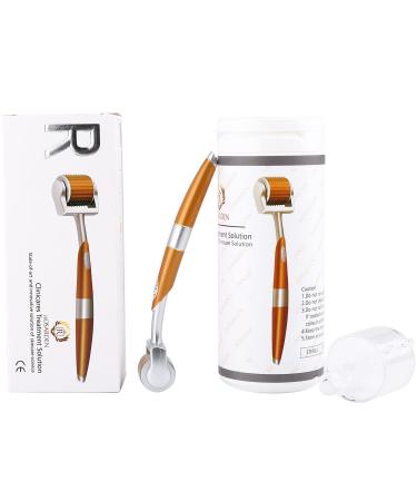 Derma Roller Micro Needle 192 Needle Roller Beauty Tools Microneedle Derma Roller Beard Growth Roller Used for Skin Hair Regeneration Reducing Wrinkles Stretch Marks Acne Scar Removal