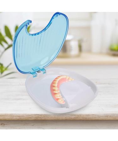 Buy Portable Waterproof Orthodontic Retainer Case - Sky Blue Mouthpiece Container for Safe Storage - Buy Online on GoSupps.com