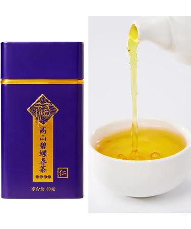 Green Tea Leaves Biluochun Tea Canned Strong Fragrance Jiangsu Chinese Green Tea Leaves for Party Pinking Before Pure Brightness - Buy Online on GoSupps.com