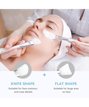 9-in-1 Face Mask Mixing Bowl Set with Brushes & Tools - White | FASPLENDOR - Buy Online on GoSupps.com