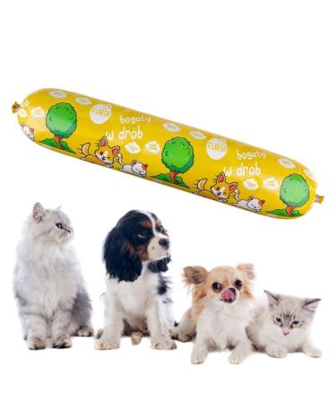 Dog Food | Dog Sausage | Cat Food | Cat Sausage | High Meat Sausage (6X 1kg, Chicken)