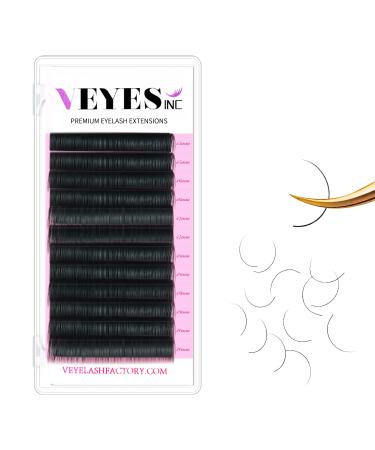 Veyelash Eyelash Extensions 0.05 D Curl 15-20mm Mixed Eyelash Extension Supplies 8-20mm Premium Individual Lash Extensions(0.05-D,15-20mm Mix) 15-20mm D-0.05
