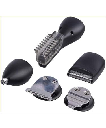 KouRy 6-in-1 Beard Trimmer for Men | Cordless USB Rechargeable Professional Hair Clippers Kit | Multi-Functional Body & Nose Hair Trimmer - Buy Online on GoSupps.com