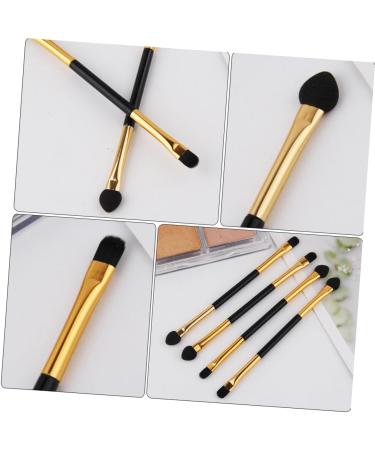 Beavorty 100 Pcs Double Ended Eyeshadow Brush Eye Brush for Eyeshadow Makeup Brush for Women Eyeshadow Makeup Brush Eyeshadow Brush for Women Eye Makeup Kit Eye Brush for Makeup 12.50X0.50X0.50CMx5pcs Goldenx5pcs - Buy Online on GoSupps.com
