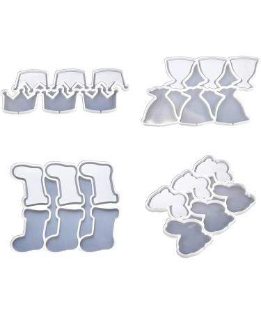 Confectionery Utensils Silicone Christmas Easter Food Grade Utensils for Cutting Cookie 3D Design Baking Tools Confectionery Utensils Rabbit - Buy Online on GoSupps.com