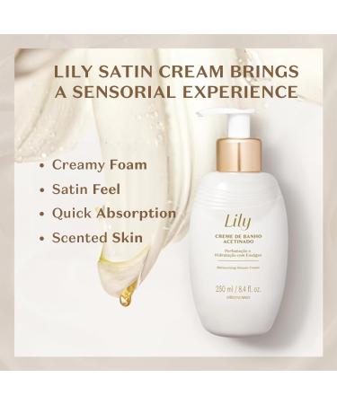 O Botic rio Lily Satin Cream Cleanser - Moisturizing Bath Time Hydration & Luxurious Fragrance 8.4 oz (250ml) - Shop Internationally - Buy Online on GoSupps.com