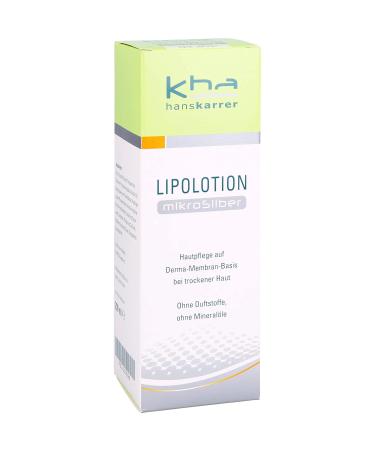 Buy Hanskarrer Lipolotion Microsilver 200ml - Nourishing Lotion for All Skin Types | International Shipping Available - Buy Online on GoSupps.com