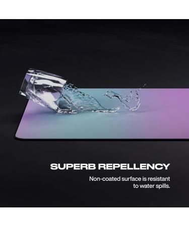 Fnatic JET L Pro Gaming Mouse Pad | Large Size | Speed Waterproof Surface | Stitched Edges | Anti-Slip Base | Holographic Laminate | 465x372x3mm - Buy Online on GoSupps.com