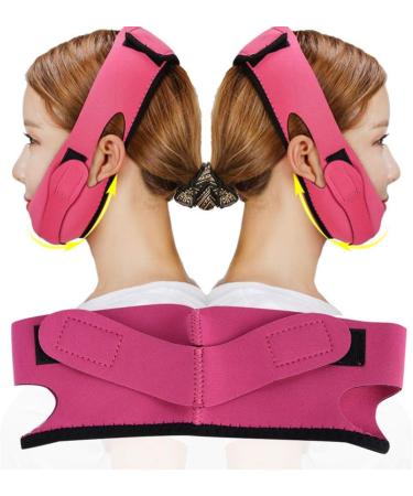 Facial Slimming Belts Face Lifting Mask Anti-Wrinkle Anti-Aging Facial Band Double Chin Slimmer Thin-Face Bandages Lifting V-Face Band for Women and Men. - Buy Online on GoSupps.com