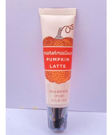 Liplicious Bath Body Works Lip Gloss Marshmallow Pumpkin Latte