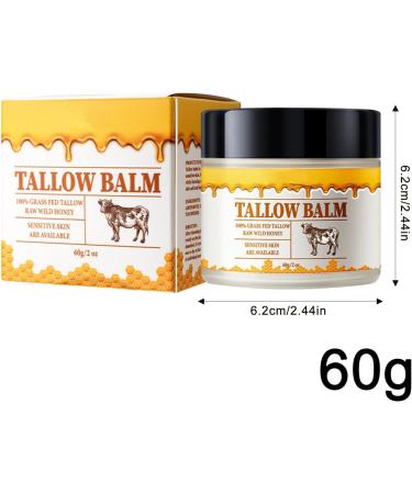Tallow Face Body Cream | Tallow Facial Moisturizer | Natural Body Lotion Balm for Sensitive Skin Grass Fed Beef Tallows Moisturizer Cream Perfect for Nourishing Dry Skin Lotion - Buy Online on GoSupps.com