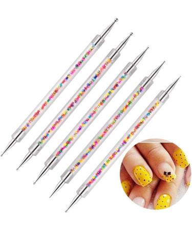 Obahdirry Nail Art Pen Pedicure Crystals Silicone Manicure Nail Point Drill Pen Drawing Polish Rhinestones Picker Pen - Buy Online on GoSupps.com