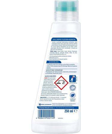 Buy Dr. Beckmann Gall Soap with Stain Brush-Away 250ml - Effective Stain Removal | International Shipping Available - Buy Online on GoSupps.com