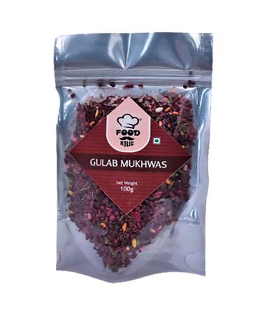 FOODHOLIC Shahi Gulab BrandNew Mukhwas Traditional Mouth Freshener Mukhwas Mix (Mouth Freshener) (200 Gr)_Packing May Vary