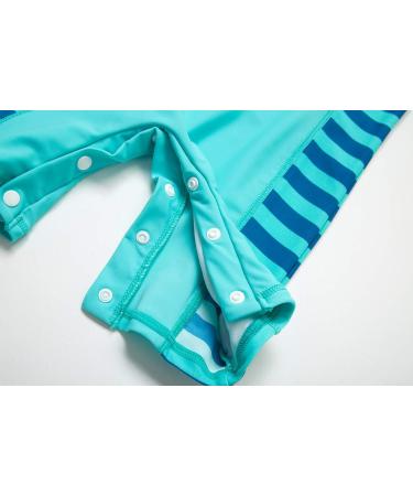 BONVERANO Baby Boys Dinosaur Swimsuit | Long Sleeve UPF 50+ Toddler Bathing Suit | 12-18 Months - Buy Online on GoSupps.com