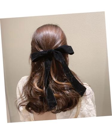 HAPINARY Big Bow Headband Bows for Hair Vintage Decor Bobbles Hair Bands Hair Decors Summer Scarves Kerchief Headband Hair Stuff Tiara Portable Hair Bow Velvet Wild Girl Hair Ring - Buy Online on GoSupps.com