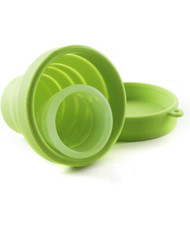 Avalona Menstrual Cup Cleaning & Sterilization Cup - Foldable Green 1 Piece for Safe Storage & Hygiene - Buy Online on GoSupps.com