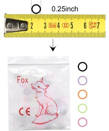 Angzhili 1000 Orthodontic Rubber Bands - Latex-Free Multicolored Elastic Ligaments (0.6 cm) for International Shipping - Buy Online on GoSupps.com