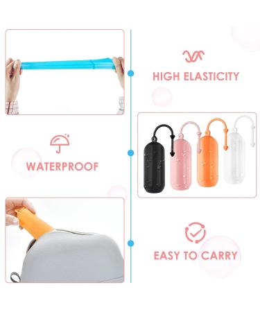 Travel Silicone Bottle Covers - 8 Pack Reusable Protective Spout Accessories for Shampoo & Shower Gel - Safe & Durable Travel Containers - Buy Online on GoSupps.com