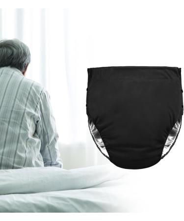 Perfect Leak-Proof Reusable Cloth Diapers for Adults | Washable Durable & Fast Drying Incontinence Pants | Breathable Black Design - Buy Online on GoSupps.com