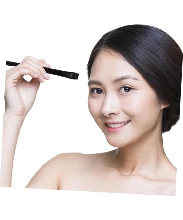 Outanaya 3pcs Eyeliner Brush Eyebrow Brush Makeup Eyeliner Brush Cosmetic Brush Female Black Aluminum Tube - Buy Online on GoSupps.com