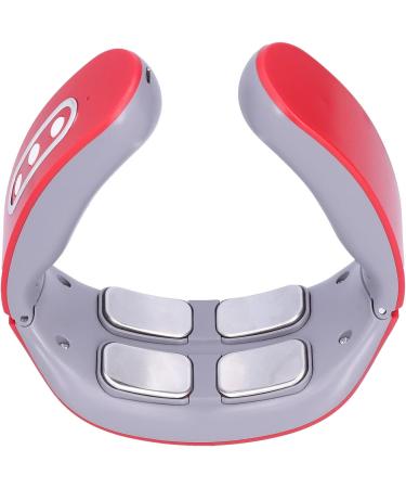 Soothing Neck Relaxer with Intelligent Heat & Voice Control - 4 Head Massager for Home & Office | International Shipping Available - Buy Online on GoSupps.com