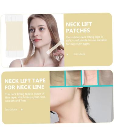 Ipetboom 20 Pcs Neck Lift Stickers Lifting Belt Neck Wrinkle Patches Elastic Neck Lifting Tape Applique Silky - Buy Online on GoSupps.com