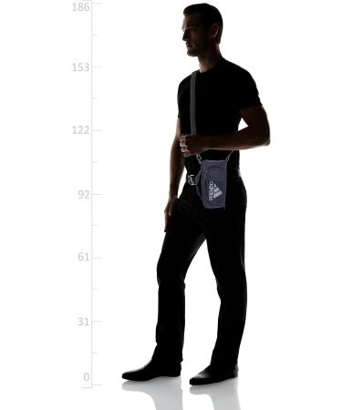 adidas Hydration Crossbody Black/White - One Size | Lightweight Water Bottle Holder - Buy Online on GoSupps.com