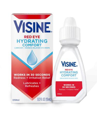Visine Advanced - Hydrating Comfort: hydrates, soothes, refreshes and whitens eyes in just 30 seconds - 15ml