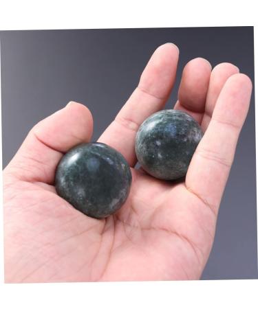 Healeved 6-Piece Home Fitness Acupressure Massage Device - Jade & Marble Massage Balls for Stress Relief & Relaxation | International Shipping Available - Buy Online on GoSupps.com