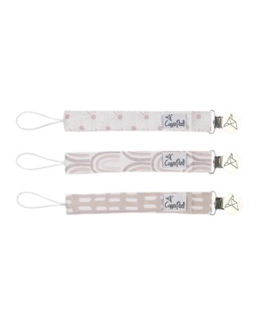 Binky Clip 3 Pack SetBliss by Copper Pearl