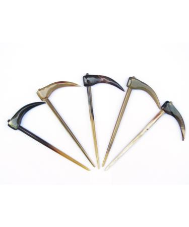 Marycrafts Horn Hair Stick - Chic Hair Pin Accessory for Women with Long Light Shade Hair - Buy Online on GoSupps.com