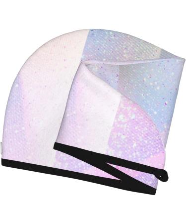 Rainbow Hair Towel Wrap - Quick Drying Hair Turban with Button - Ultimate Hair Drying Solution - Buy Online on GoSupps.com