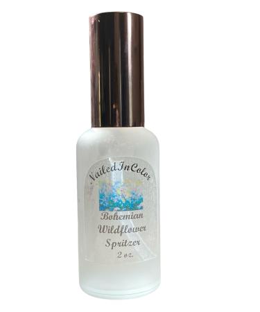 Bohemian Wildflower Fragrance Oil Body Mist by NailedInColor-Moisturizing Body spray for Women-Fragrance Oil-Scented Room Freshener-Linen Spray