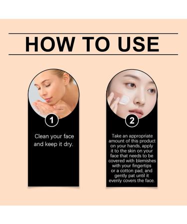 Color Changing Magic Foundation Full Coverage Foundation Face Concealer Cream Hydrating Effect Nourishing Formule 30 ml voor podium en prestatiemake up - Buy Online on GoSupps.com